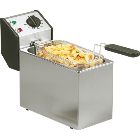 Frytownica nastawna, 1-komorowa, V 5 l, P 3.2 kW Frytownica nastawna, 1-komorowa, V 5 l, P 3.2 kW