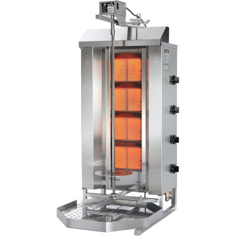 Gyros, kebab gazowy, GD 4, P 14 kW, G 30 Gyros, kebab gazowy, GD 4, P 14 kW, G 30