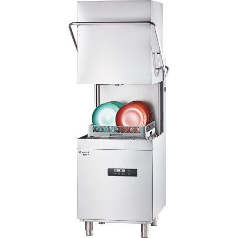 Zmywarko wyparzarka, kapturowa, dozownik płynu myjącego, pompa zrzutowa, pompa wspomagająca płukanie, P 10.8 kW, U 400 V Zmywarko wyparzarka, kapturowa, dozownik płynu myjącego, pompa zrzutowa, pompa wspomagająca płukanie, P 10.8 kW, U 400 V