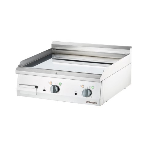 Płyta grillowa elektryczna, chromowana, gładka, P 8.1 kW, U 400 V Płyta grillowa elektryczna, chromowana, gładka, P 8.1 kW, U 400 V