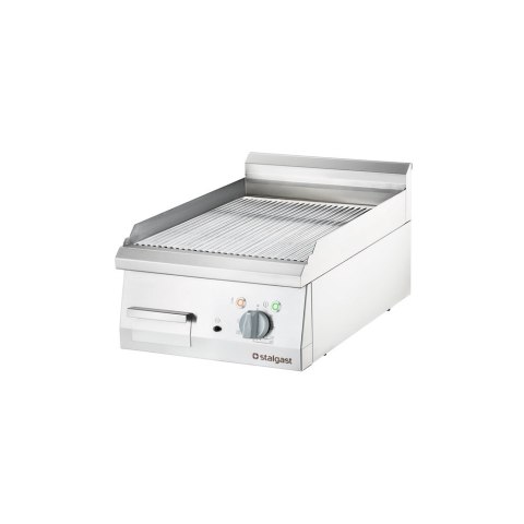 Płyta grillowa elektryczna, chromowana, ryflowana, P 4 kW, U 400 V Płyta grillowa elektryczna, chromowana, ryflowana, P 4 kW, U 400 V