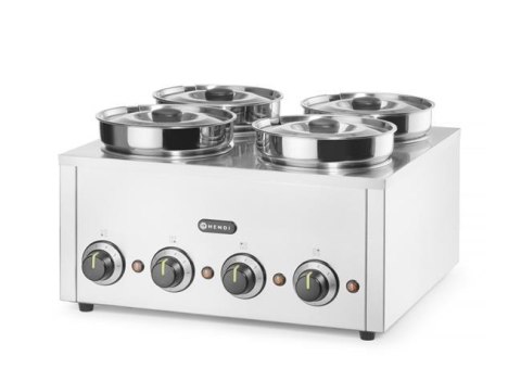 Bemar Thermosystem 4, HENDI, 16L, 220-240V/800W, 506x509x(H)298mm Bemar Thermosystem 4, HENDI, 16L, 220-240V/800W, 506x509x(H)298mm