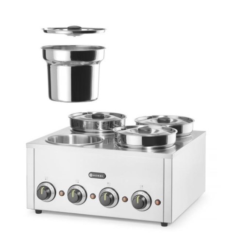 Bemar Thermosystem 4, HENDI, 16L, 220-240V/800W, 506x509x(H)298mm Bemar Thermosystem 4, HENDI, 16L, 220-240V/800W, 506x509x(H)298mm