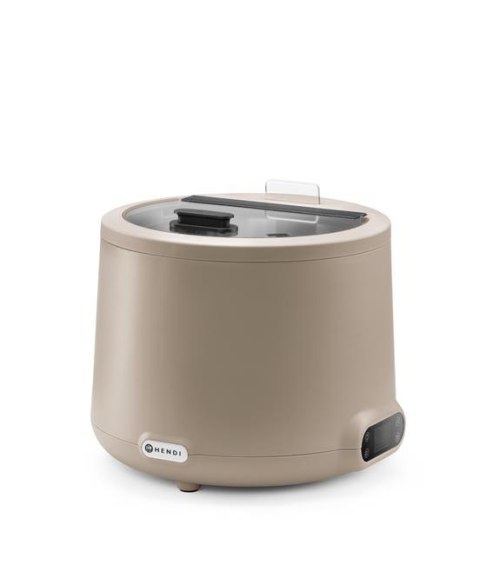 Kociołek do zupy HENDI UNIQ, HENDI, 8L, Taupe, 220-240V/500W, ?365x(H)325mm