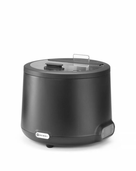 UNIQ Kociołek do zupy, HENDI, 8L, czarny, 220-240V/500W, o366x(H)325mm UNIQ Kociołek do zupy, HENDI, 8L, czarny, 220-240V/500W, o366x(H)325mm