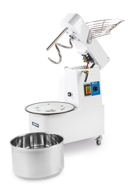 Miesiarka spiralna z podnoszoną głowicą i wyjmowaną dzieżą, Prismafood, 88 kg/h, 32L, 400V/1100W Miesiarka spiralna z podnoszoną głowicą i wyjmowaną dzieżą, Prismafood, 88 kg/h, 32L, 400V/1100W