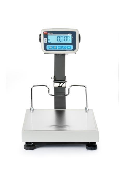 Waga platformowa LCD ze składanym wysięgnikiem i z legalizacją, seria EKO+, 60 kg Waga platformowa LCD ze składanym wysięgnikiem i z legalizacją, seria EKO+, 60 kg