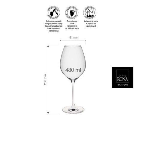 Kieliszek do wina chardonnay Le Vin Kieliszek do wina chardonnay Le Vin