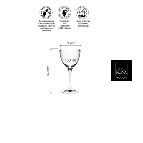 Kieliszek koktajlowy Classic Cocktails Optic Kieliszek koktajlowy Classic Cocktails Optic