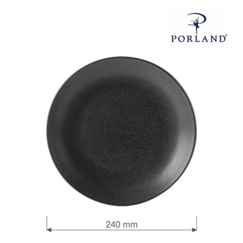 Talerz płytki Coal 240mm Talerz płytki Coal 240mm