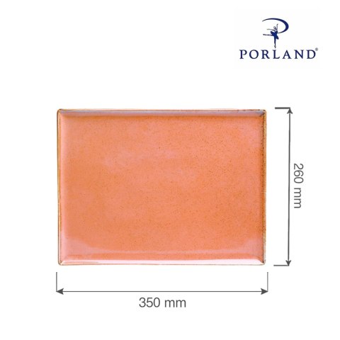 Taca prostokątna Amber 350x260 mm Porland
