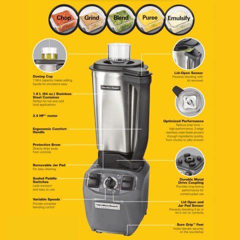 BLENDER KUCHENNY HBF 510S EXPEDITOR™