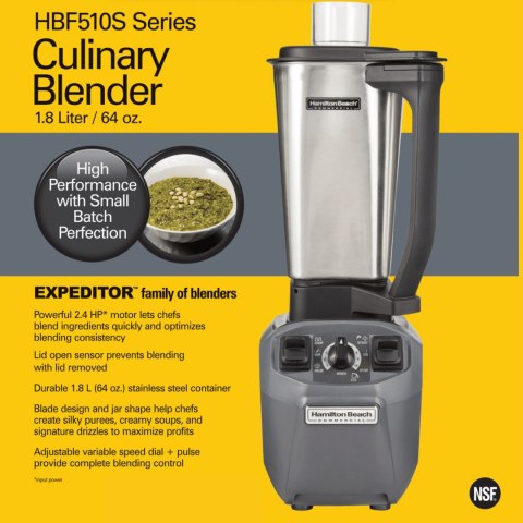 BLENDER KUCHENNY HBF 510S EXPEDITOR™