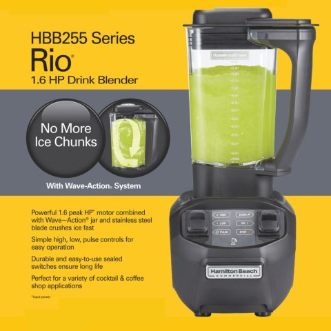 Blender barmański HBB 255 RIO Blender barmański HBB 255 RIO