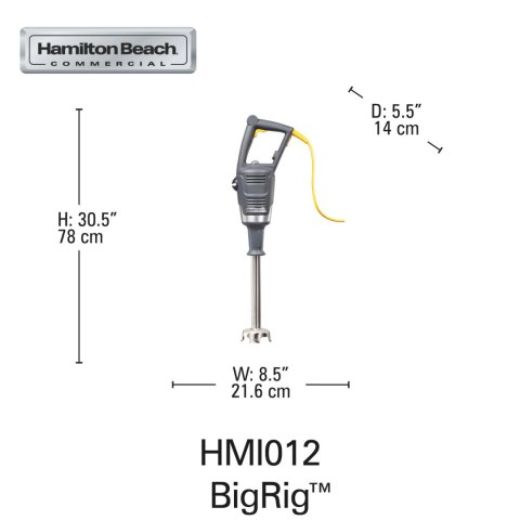 Mikser ręczny BIGRIG™ HMI016-CE Mikser ręczny BIGRIG™ HMI016-CE