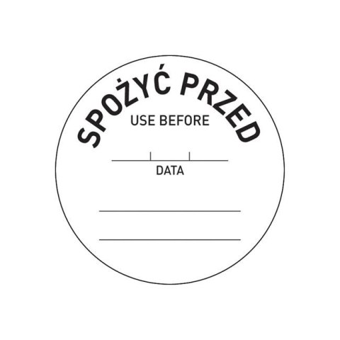 Etykiety Food Safety - "Spożyć przed" Etykiety Food Safety - "Spożyć przed"