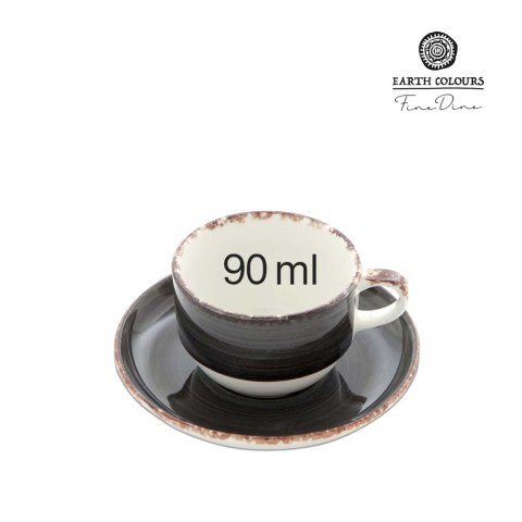 Filiżanka ze spodkiem Onyx 90ml Filiżanka ze spodkiem Onyx 90ml