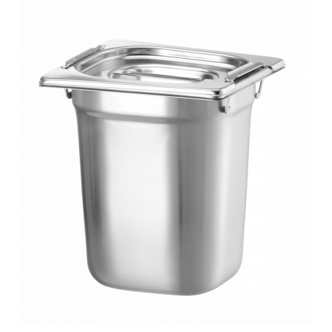 Pojemnik GN FINE DINE 1/6 h 200 mm, z uchwytami chowanymi Pojemnik GN FINE DINE 1/6 h 200 mm, z uchwytami chowanymi