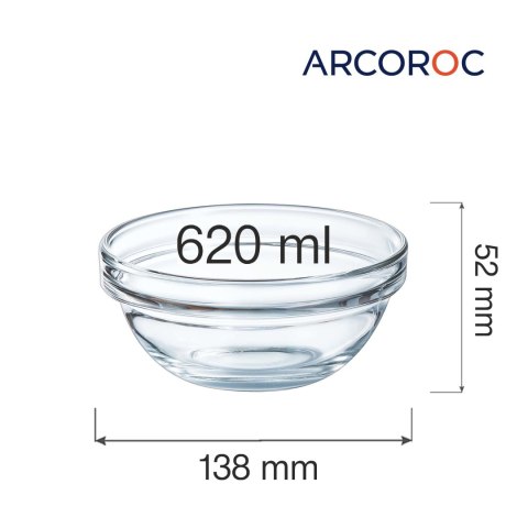 Salaterka Empilable Arcoroc 620ml Salaterka Empilable Arcoroc 620ml