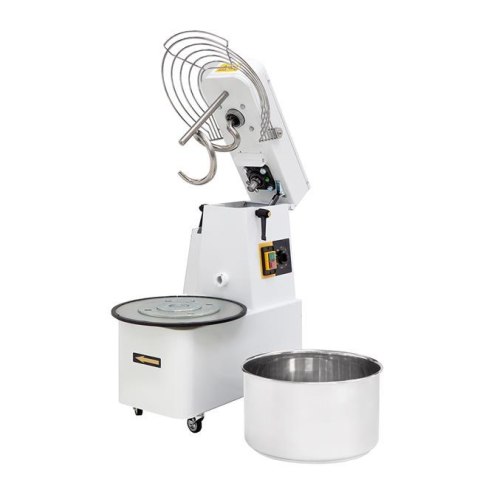 Miesiarki spiralne z wyjmowaną dzieżą, z 2 prędkościami 480x805x(H)870 Miesiarki spiralne z wyjmowaną dzieżą, z 2 prędkościami 480x805x(H)870