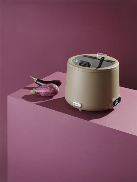 Kociołek do zupy HENDI UNIQ, HENDI, 8L, Taupe, 220-240V/500W, ?365x(H)325mm