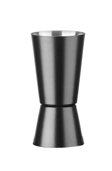 Zestaw barmański w tubie, BarUp, czarny, ?120x(H)320mm, Okrągły