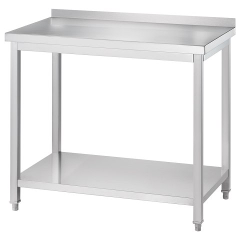 Stół przyścienny z półką 1600x700x850 mm skręcany Gredil Stół przyścienny z półką 1600x700x850 mm skręcany Gredil