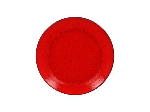 FIRE Talerz płaski, okrągły 27 cm czerwony III FIRE Talerz płaski, okrągły 27 cm czerwony III