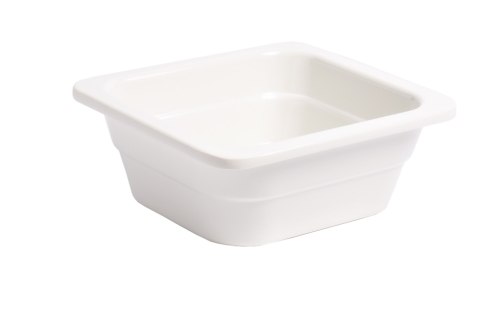Pojemnik GN 1/6 h-6,5 cm melamina biały Pojemnik GN 1/6 h-6,5 cm melamina biały