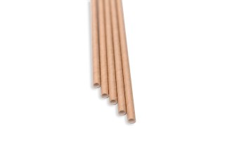 Słomki natural 8x210 (op. 100 szt)