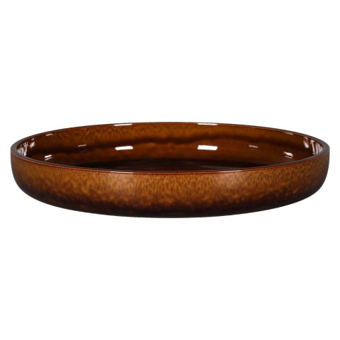 STONE Talerz głęboki 29,5 cm bursztynowy STONE Talerz głęboki 29,5 cm bursztynowy