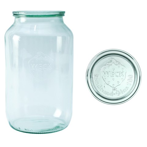 Słoik cylindryczny 3000 ml z pokrywką - op. 4 szt Słoik cylindryczny 3000 ml z pokrywką - op. 4 szt