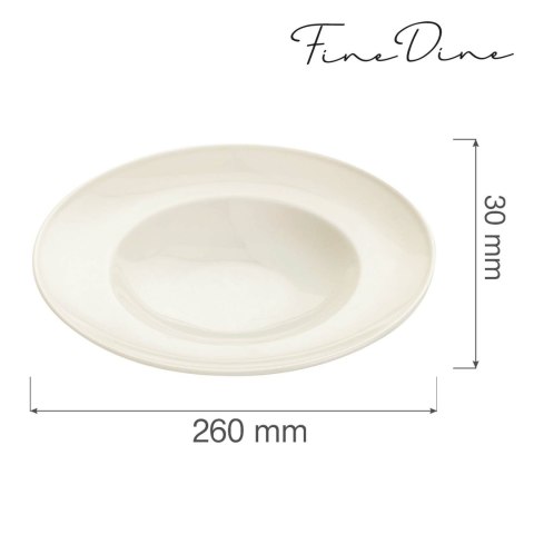 Talerz do pasty Crema 260mm Talerz do pasty Crema 260mm