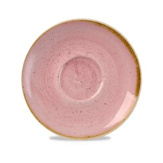 Spodek do filiżanki do kawy i herbaty Stonecast Petal Pink, 160mm Churchill