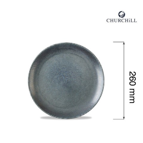 Talerz płytki Astro Metallic Blue, 260mm Churchill Talerz płytki Astro Metallic Blue, 260mm Churchill