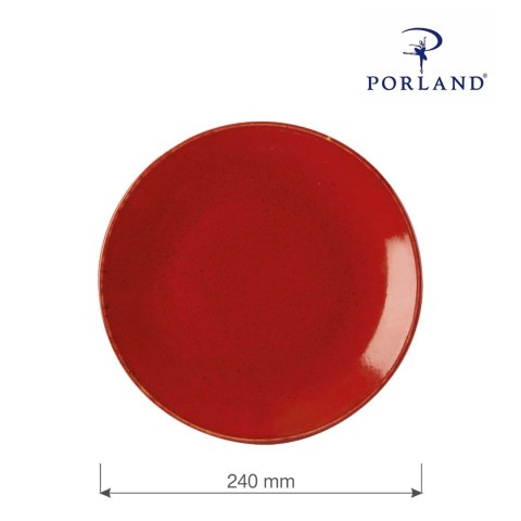 Talerz płytki Magma 240 mm Porland Talerz płytki Magma 240 mm Porland