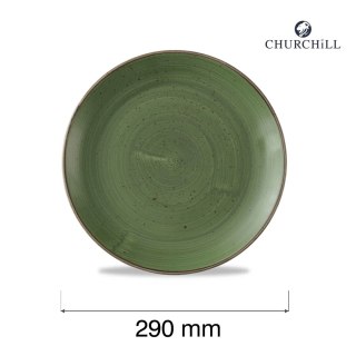 Talerz płytki Stonecast Sorrel Green, 290mm Churchill