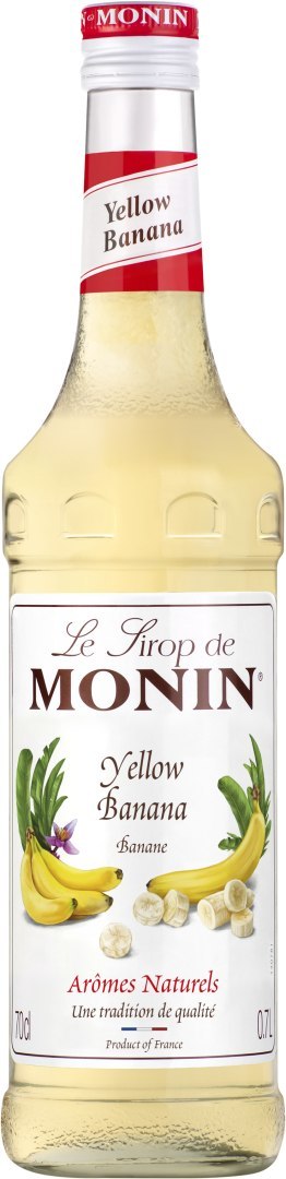 YELLOW BANANA - syrop bananowy 0,7ltr YELLOW BANANA - syrop bananowy 0,7ltr