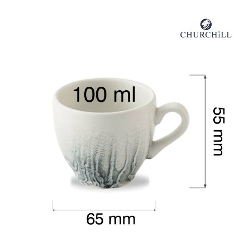 Filiżanka do espresso Tide Black, 100ml Churchill Filiżanka do espresso Tide Black, 100ml Churchill