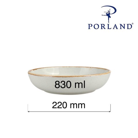 Miska płytka Ashen, 220mm Porland Miska płytka Ashen, 220mm Porland