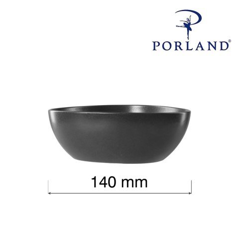 Miska trójkątna Coal, 140mm Porland Miska trójkątna Coal, 140mm Porland