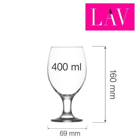 Pokal do piwa Sofia, 400ml, LAV (dawniej LV-MIS571A) LAV Pokal do piwa Sofia, 400ml, LAV (dawniej LV-MIS571A) LAV