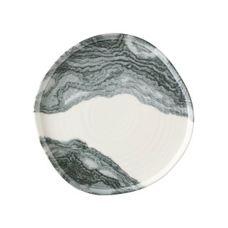 Talerz organiczny z rantem Tide Black, 250mm Churchill