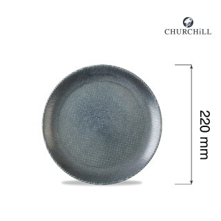 Talerz płytki Astro Metallic Blue, 220mm Churchill