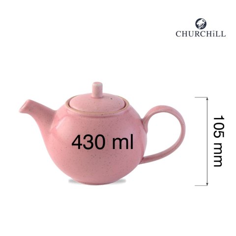 Dzbanek do herbaty Stonecast Petal Pink, 430ml Churchill Dzbanek do herbaty Stonecast Petal Pink, 430ml Churchill