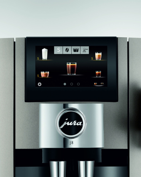 Ekspres do kawy Jura J8 Midnight Silver (EA)