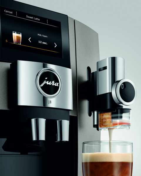 Ekspres do kawy Jura J8 Midnight Silver (EA)