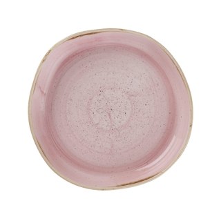 Talerz organiczny z wysokim rantem Stonecast Petal Pink, 230mm Churchill