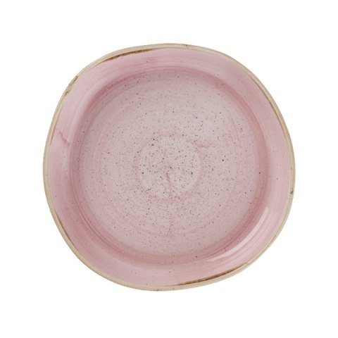 Talerz organiczny z wysokim rantem Stonecast Petal Pink, 230mm Churchill Talerz organiczny z wysokim rantem Stonecast Petal Pink, 230mm Churchill