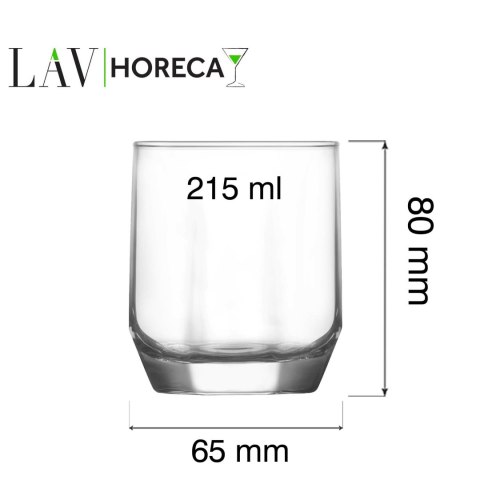 Szklanka Riga, 215ml, LAV LAV Szklanka Riga, 215ml, LAV LAV